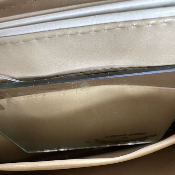 Robert Bestien Vintage White Faux Leather shoulder Adjustable Strap - Picture 8 of 12